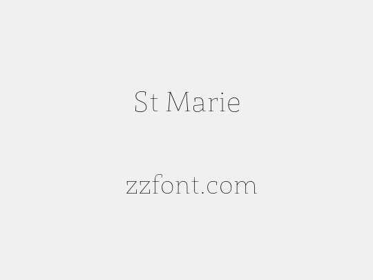 St Marie