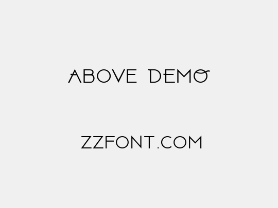 Above DEMO