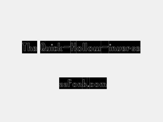 The Quick-Hollow-inverse