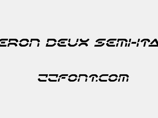 Oberon Deux Semi-Italic