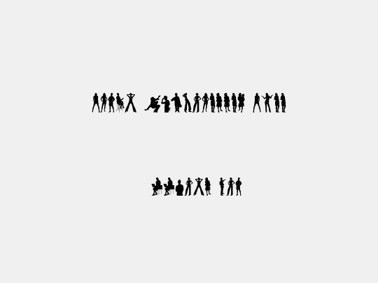 Human Silhouettes Free