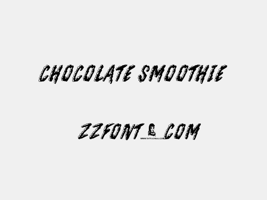 Chocolate Smoothie