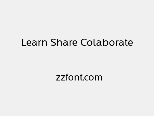 Learn Share Colaborate