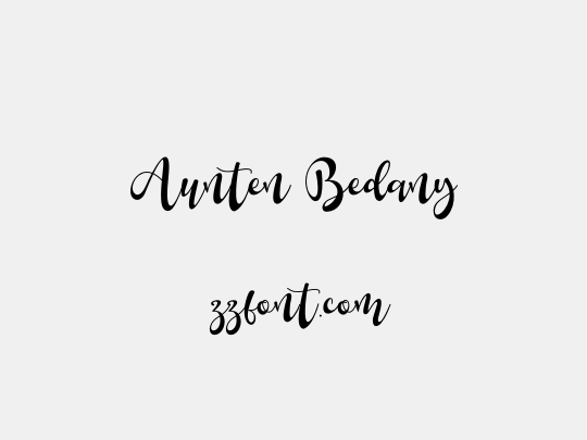 Aunten Bedany