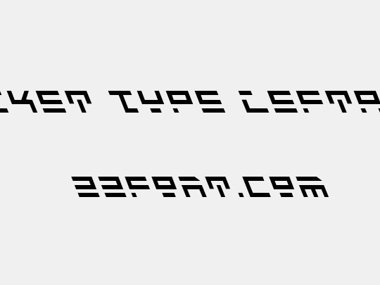Rocket Type Leftalic
