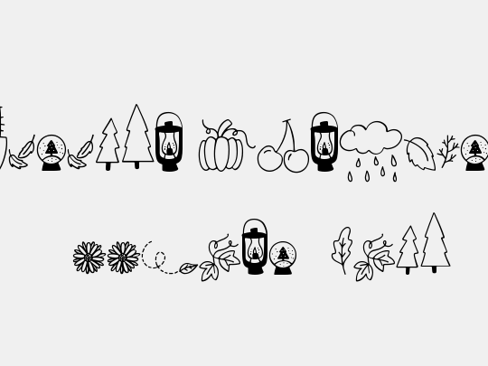 Autumn Dingbats