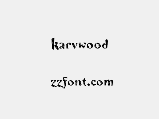 Karvwood