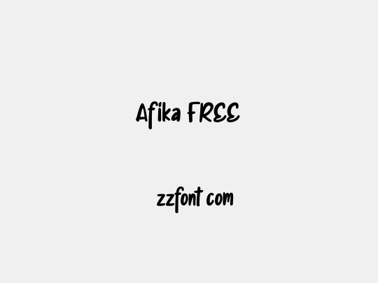 Afika FREE