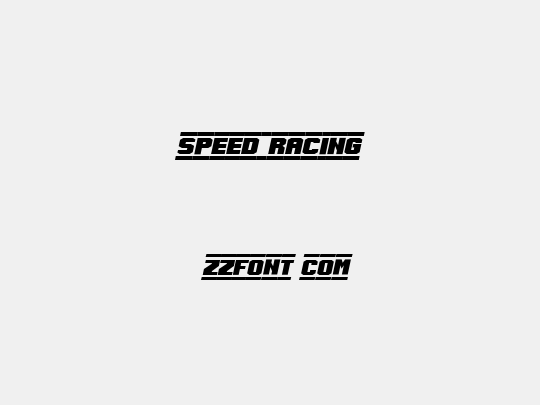 Speed Racing