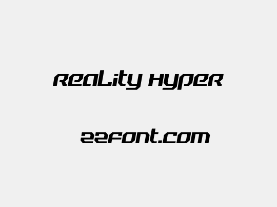 Reality Hyper
