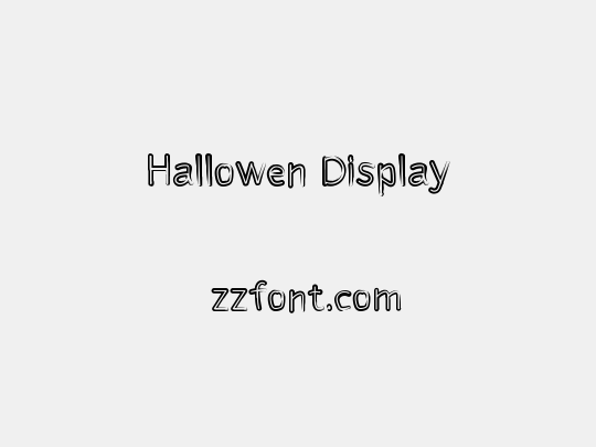 Hallowen Display