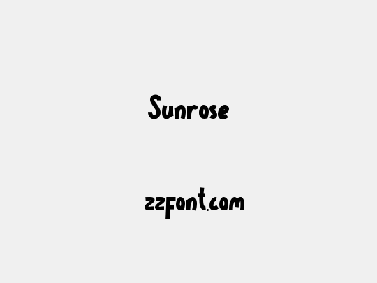 Sunrose
