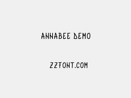 AnnaBee Demo