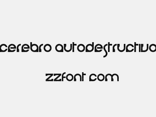 cerebro autodestructivo