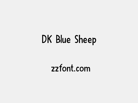 DK Blue Sheep