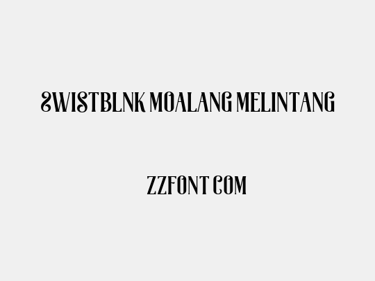 Swistblnk Moalang Melintang