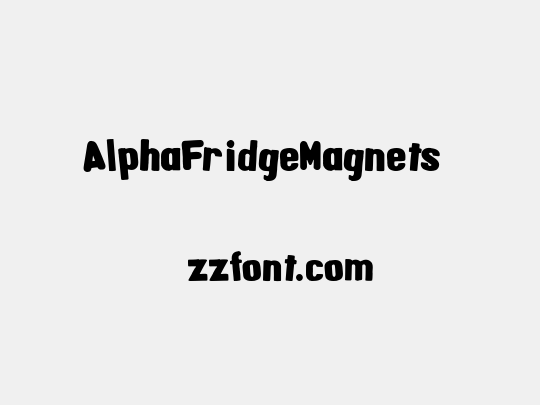 AlphaFridgeMagnets 