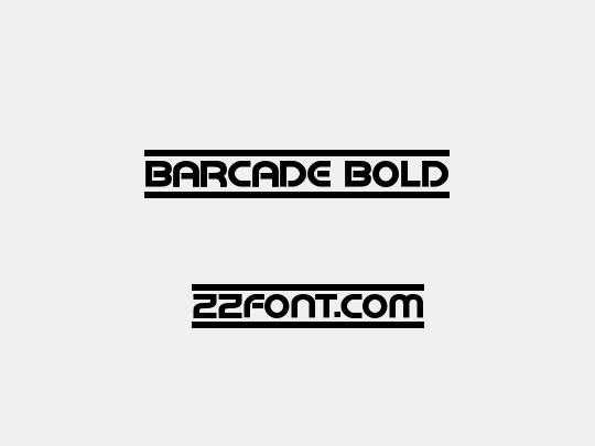 Barcade Bold