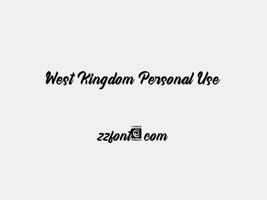 West Kingdom Personal Use