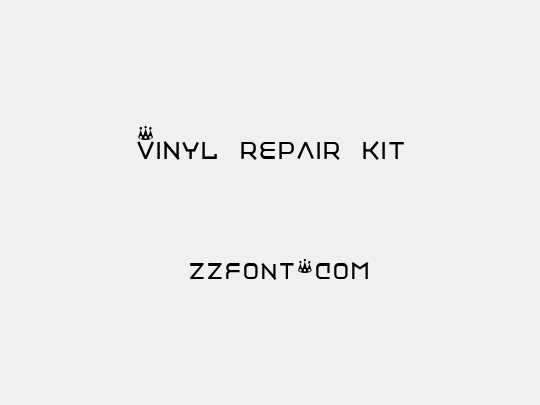 Vinyl repair kit