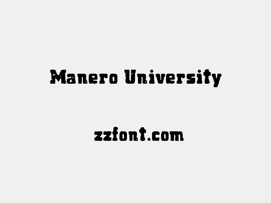 Manero University