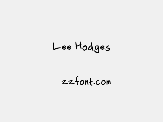 Lee Hodges