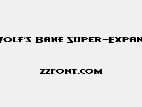 Wolf's Bane Super-Expand