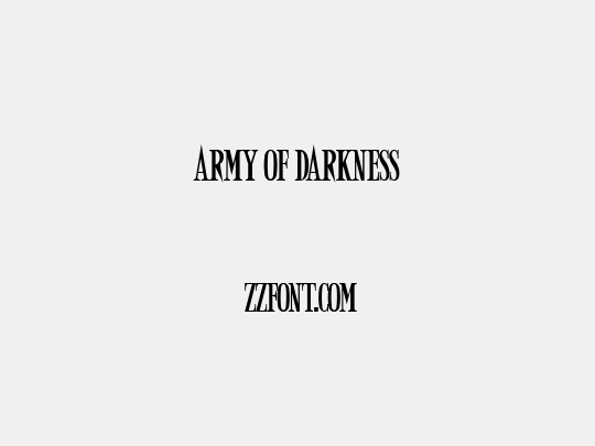 Army of Darkness