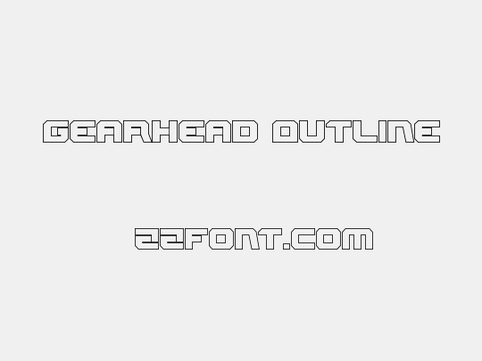 Gearhead Outline