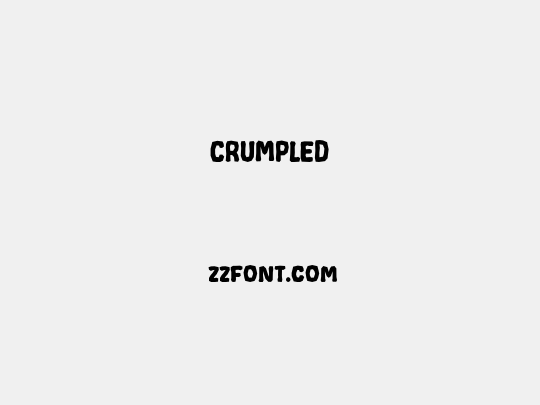 CRUMPLED