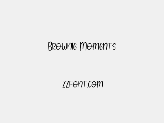Brownie Moments