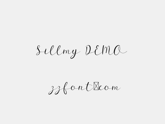 Sillmy DEMO