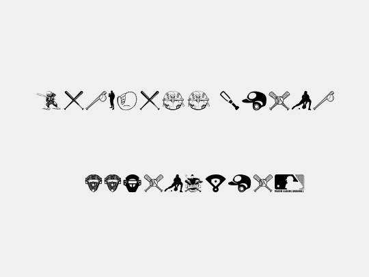 Baseball Icons