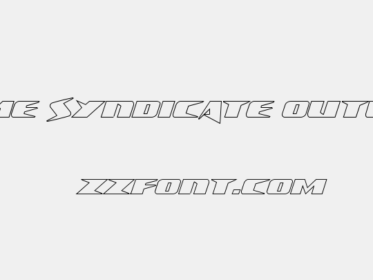 Crime Syndicate Outline