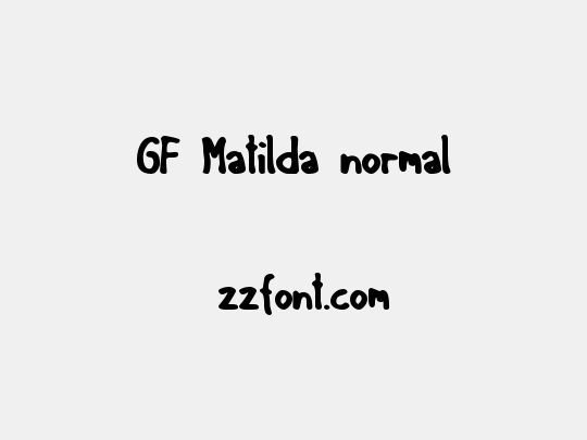 GF Matilda normal