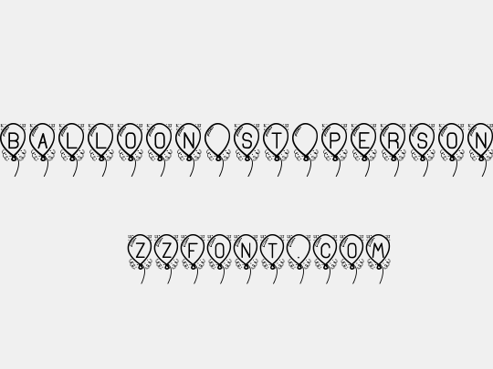 Happy Balloon St PERSONAL USE