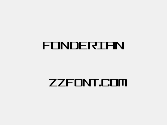 Fonderian