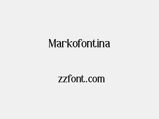 Markofontina