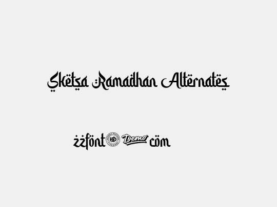 Sketsa Ramadhan Alternates