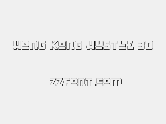 Hong Kong Hustle 3D