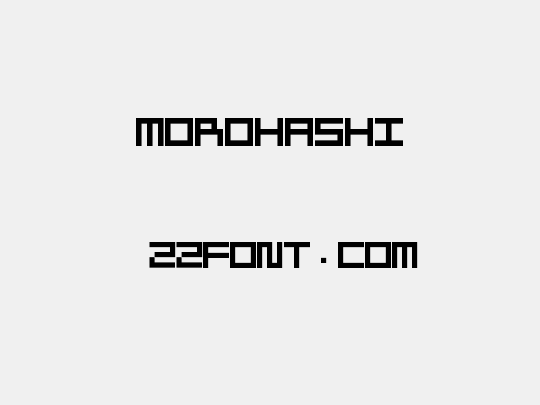 Morohashi