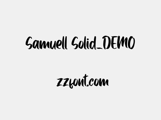 Samuell Solid_DEMO
