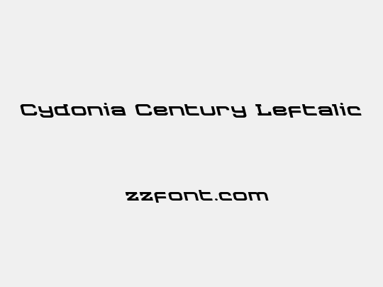 Cydonia Century Leftalic