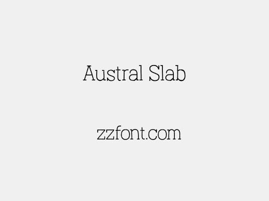 Austral Slab