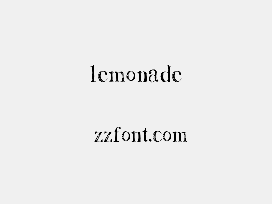 Lemonade