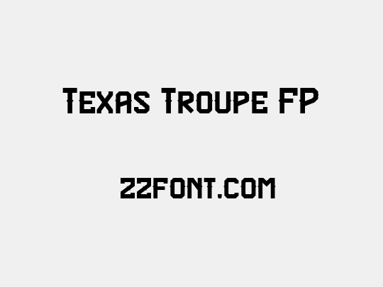 Texas Troupe FP