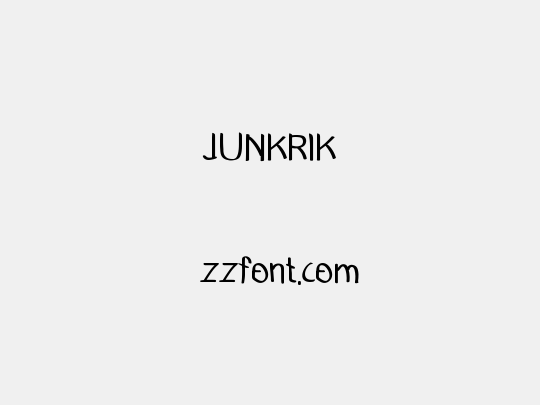 JUNKRIK