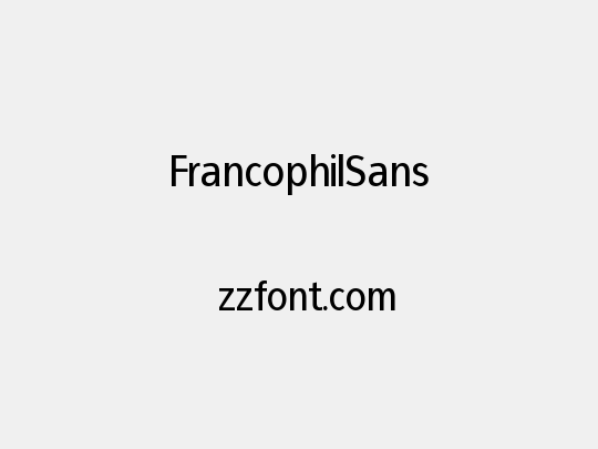 FrancophilSans