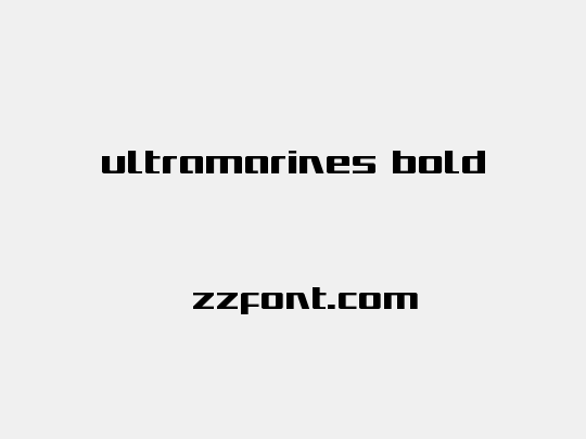 Ultramarines Bold
