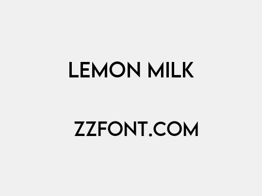 LEMON MILK